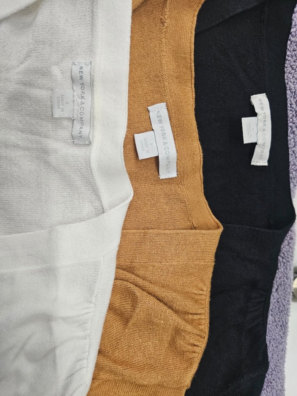 NY&C Lightweight Sweaters - Size S - Lot of 3 - Picture 4 of 6